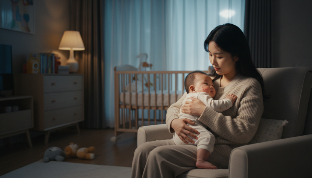 영유아 두드러기가 갑자기 퍼질 때, 원인과 구분 기준은