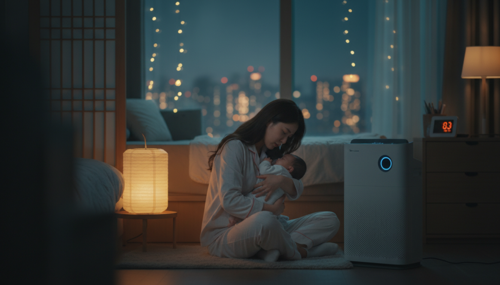 아기 미세먼지 노출이 너무 자주 하게 될 때