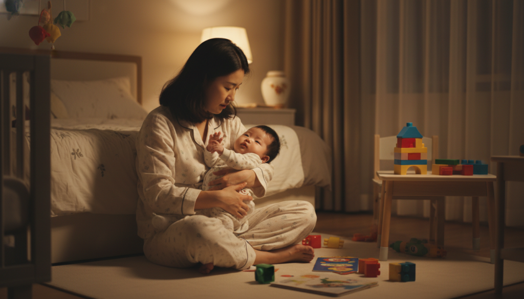 유아 산만함이 수업 시간에 가만히 못 있을 때
