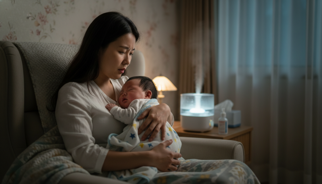 영유아 가래가 한쪽이 더 심해질 때, 악화 신호를 어떻게 볼까 영유아 가래가 한쪽이 더 심해질 때, 악화 신호를 어떻게 볼까