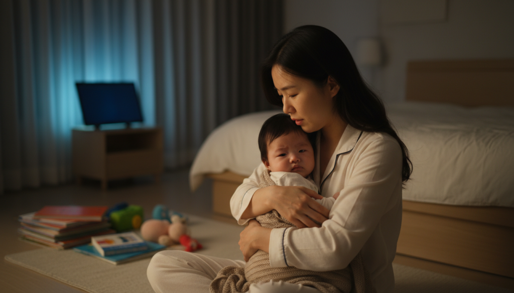 아기 감정 기복이 미디어 후 더 심해질 때, 가정에서의 대응 기준은 아기 감정 기복이 미디어 후 더 심해질 때, 가정에서의 대응 기준은