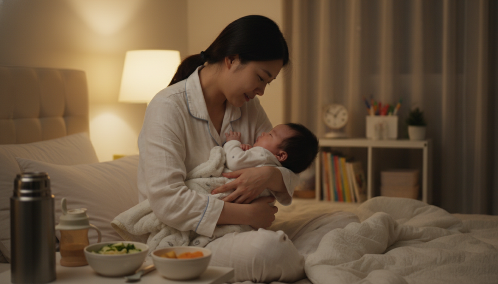 영유아 식이섬유가 저녁에만 먹으려 할 때, 식단 구성 기준은