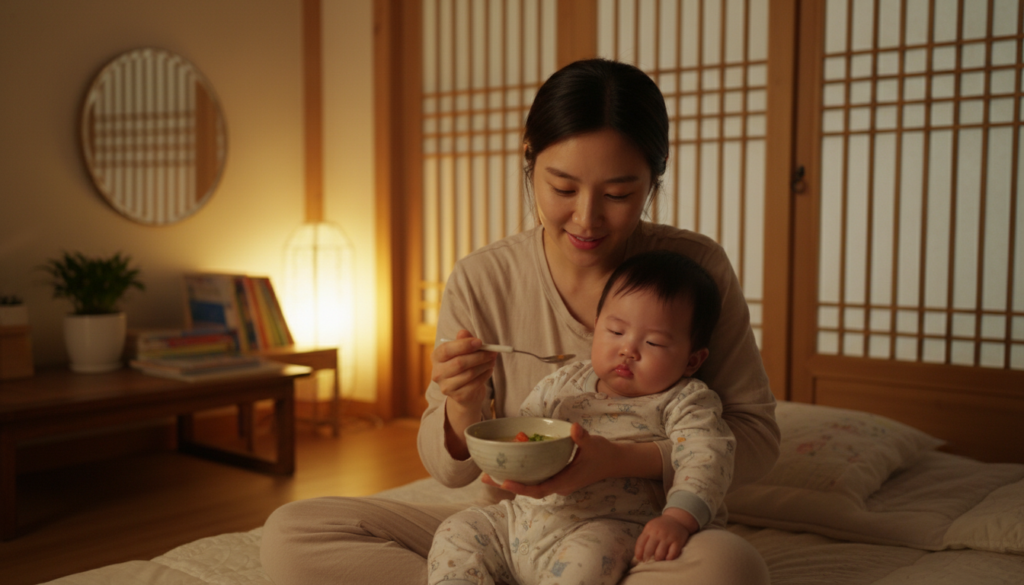 소아 식이섬유가 국물만 먹으려 할 때, 먹고 난 뒤 반응을 어떻게 볼까
