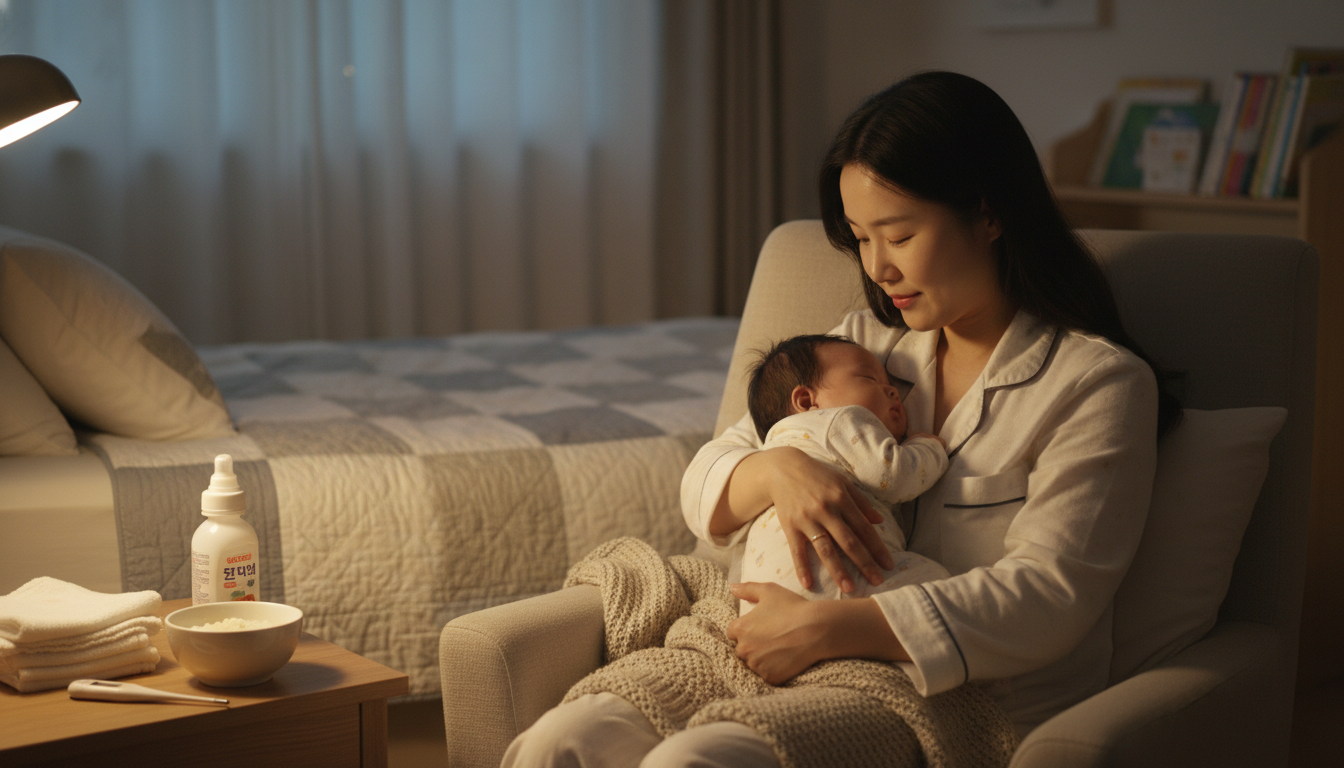 소아 묽은 변이 식후에 나타날 때, 집에서 할 수 있는 관리 기준은