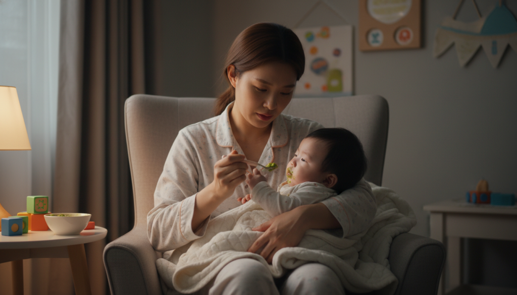 유아 편식이 채소를 계속 거부할 때, 먹고 난 뒤 반응을 어떻게 볼까